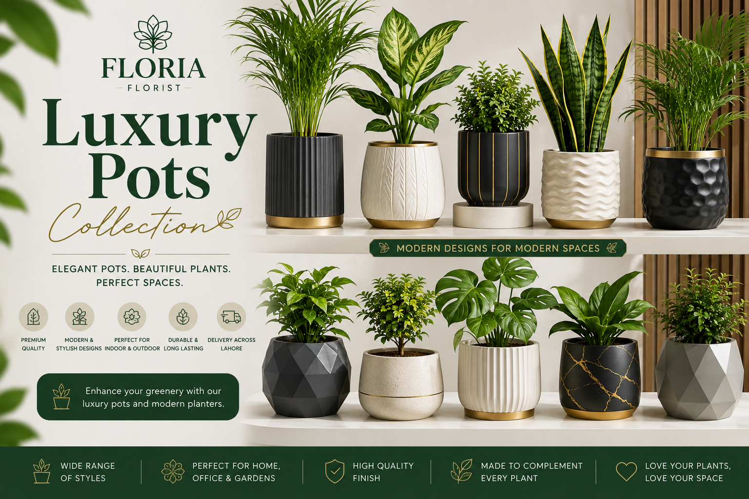 Designer Planters Collection