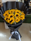 Sunflower Bouquet with Mini Aster – Fresh Flower Bouquet Lahore